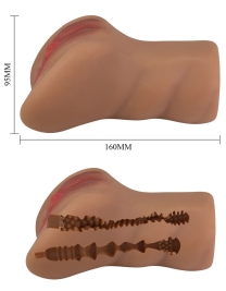 Мастурбатор (вагина-анус) Crazy Bull Caroline